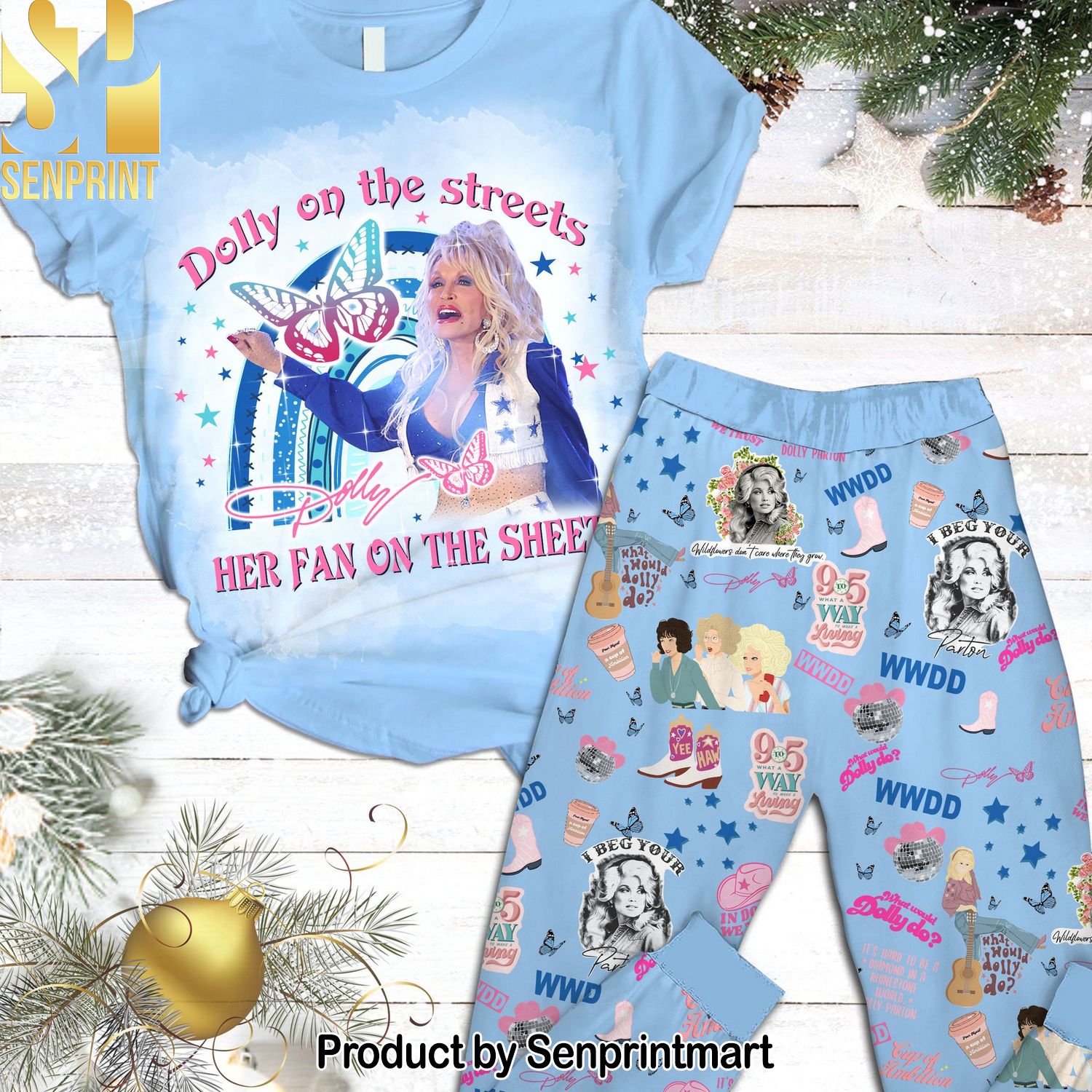 Dolly Parton For Fan 3D Pajama Sets