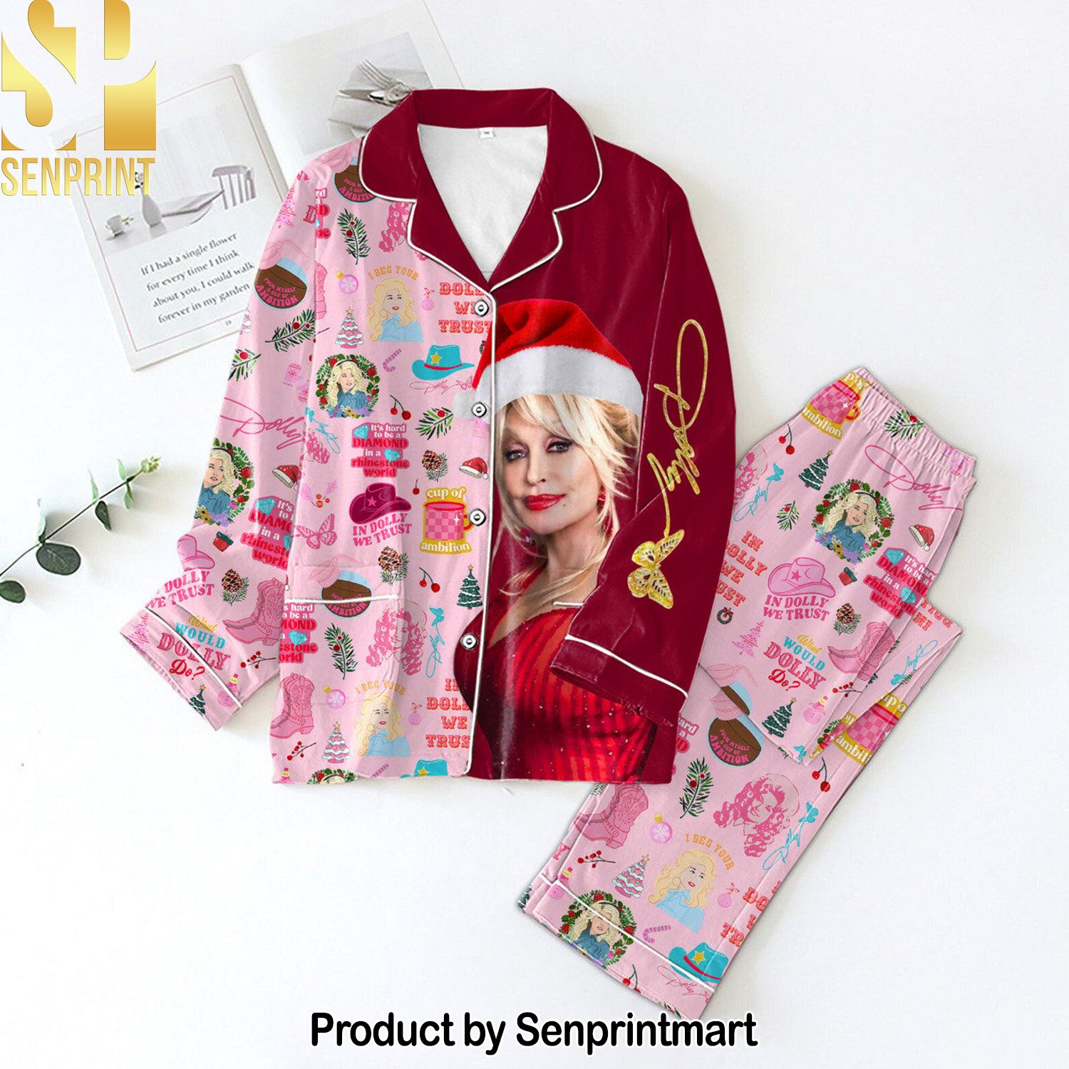 Dolly Parton For Fans Full Printing Pajama Sets