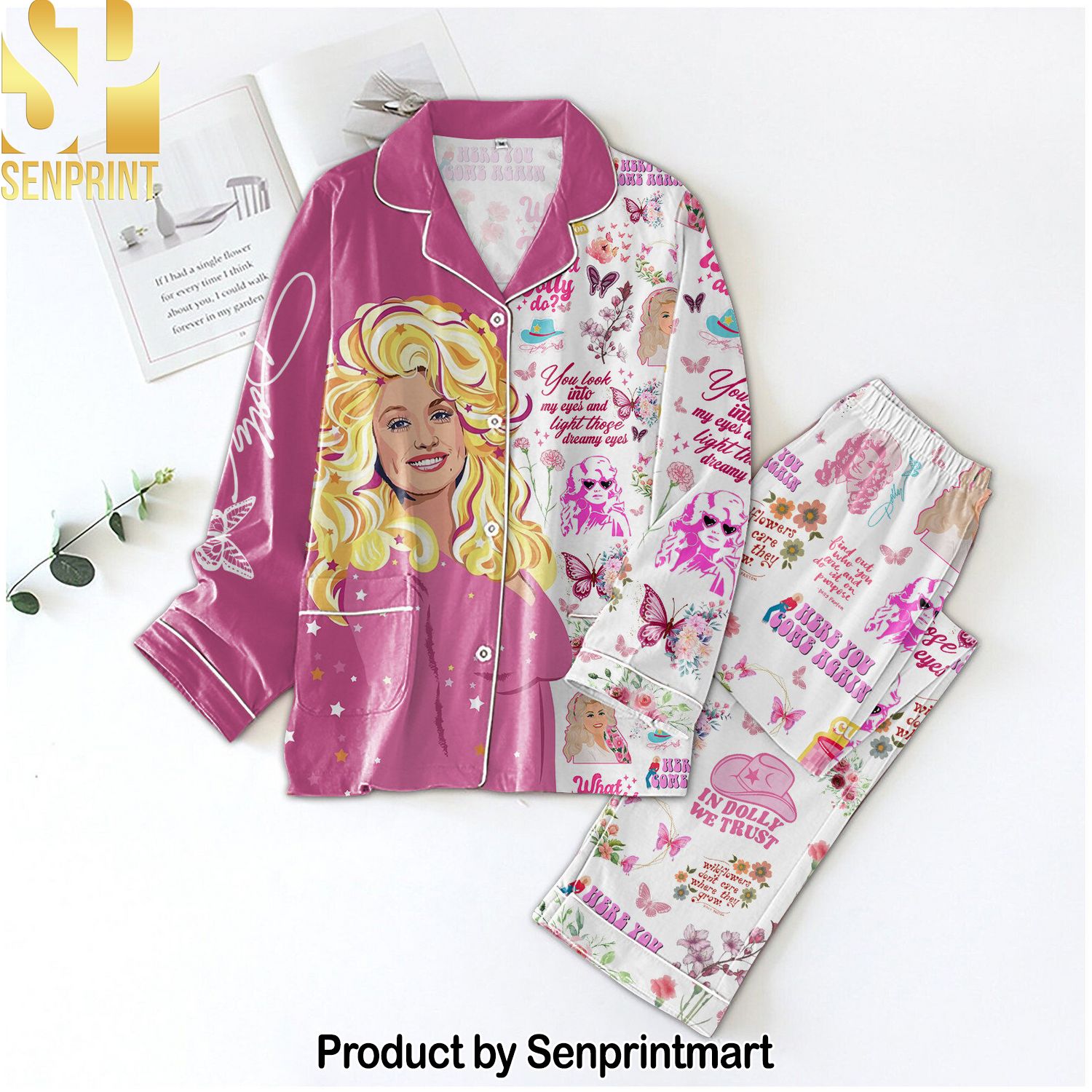 Dolly Parton Gift Ideas Pajama Sets