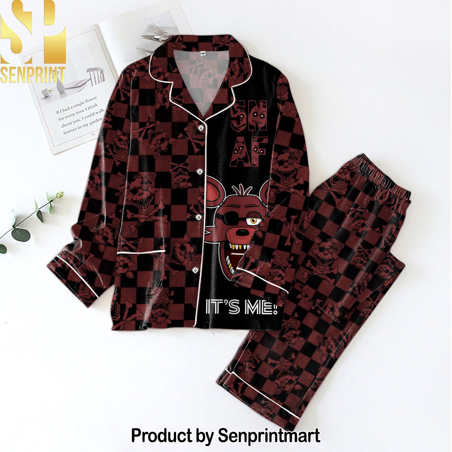 Five Nights At Freddy’s Best Combo Full Printing Pajama Sets