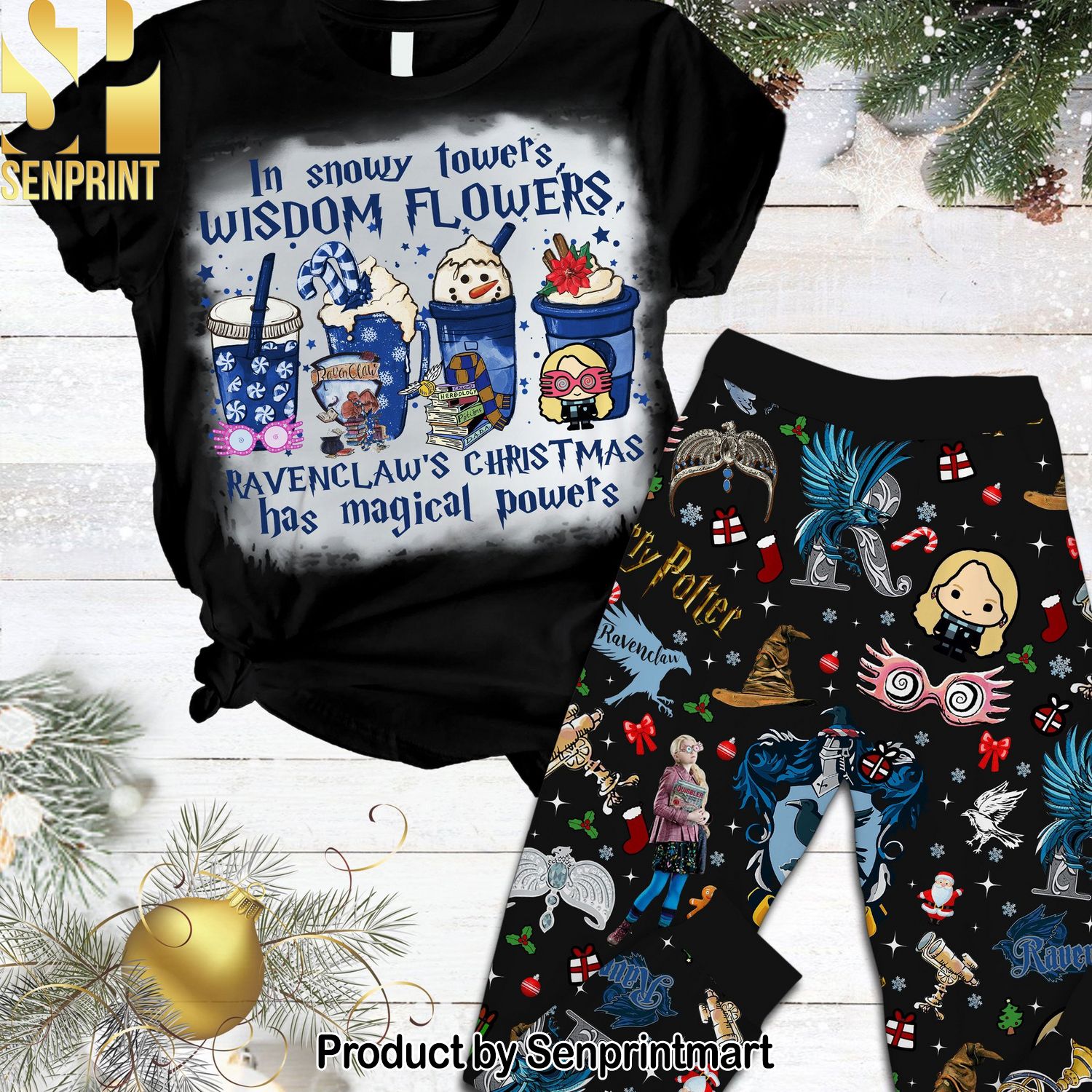 Harry Potter For Fans All Over Printed Pajama Sets