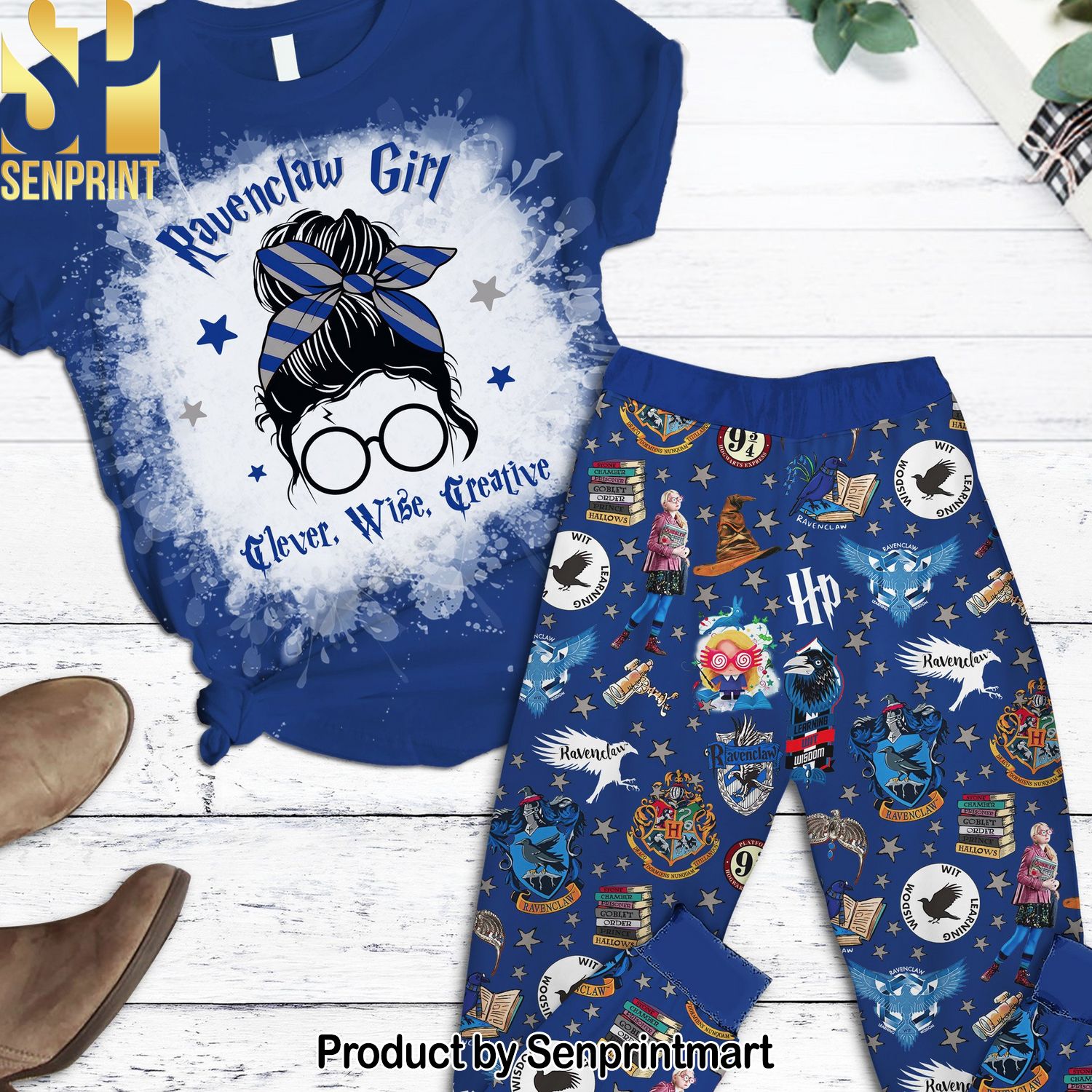 Harry Potter Ravenclaw For Fan Full Printing Pajama Sets