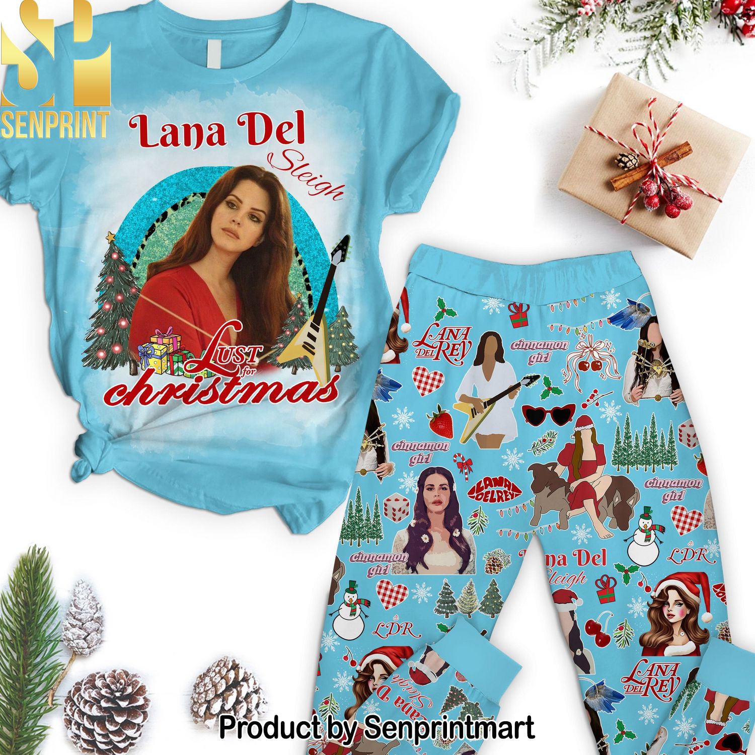 Lana Del Rey Hot Fashion 3D Pajama Sets