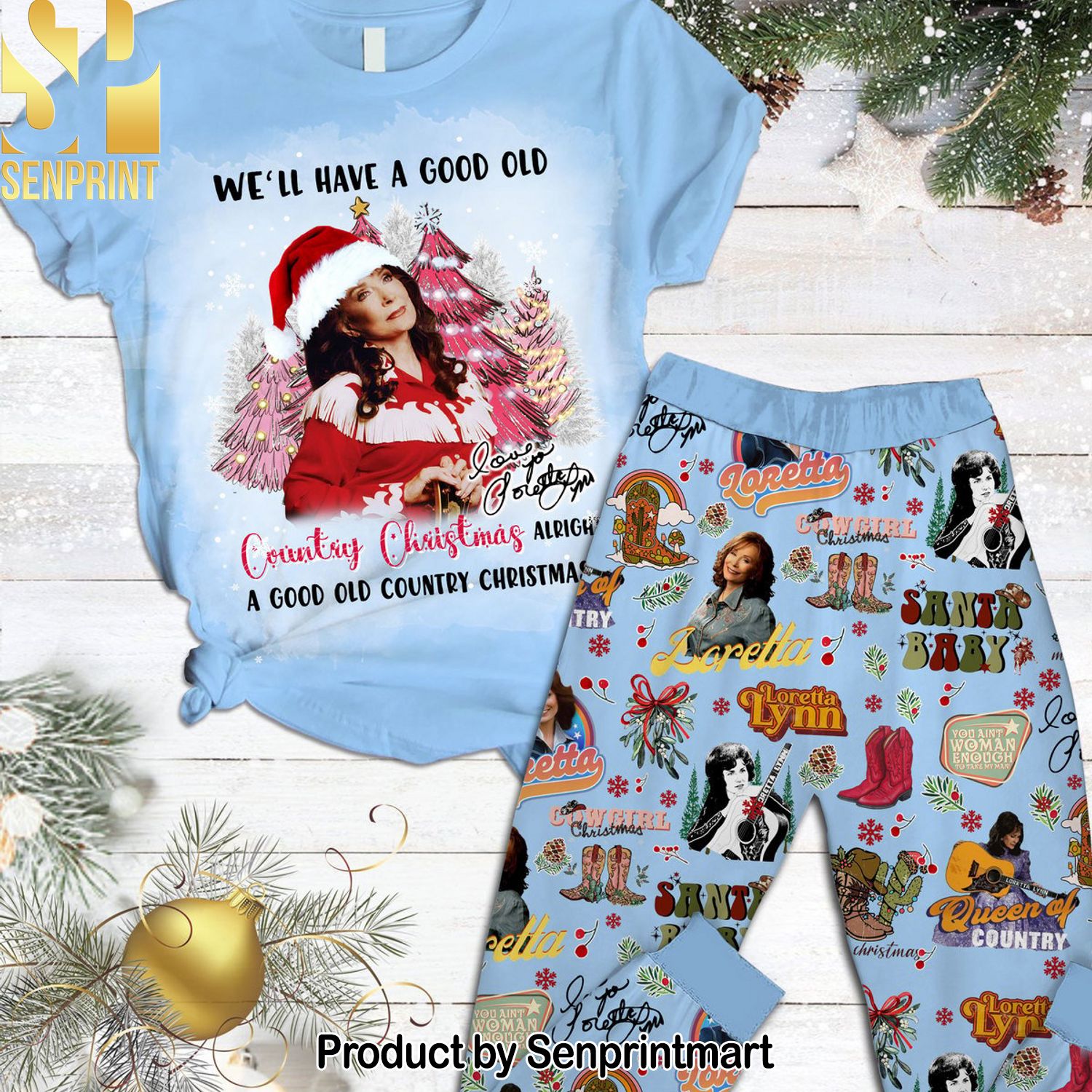 Loretta Lynn Hot Version Pajama Sets