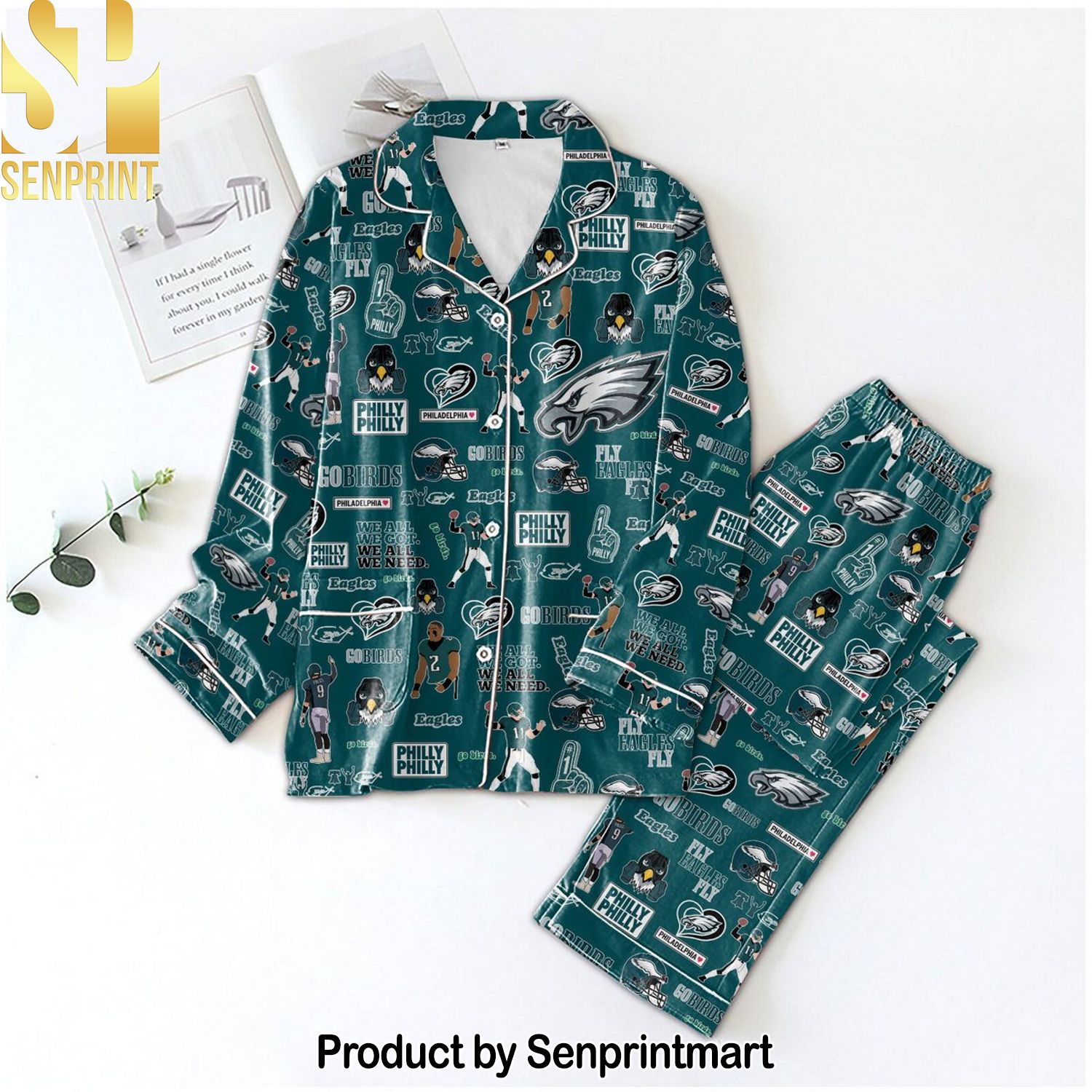 NFL Philadelphia Eagles New Outfit Pajama Sets