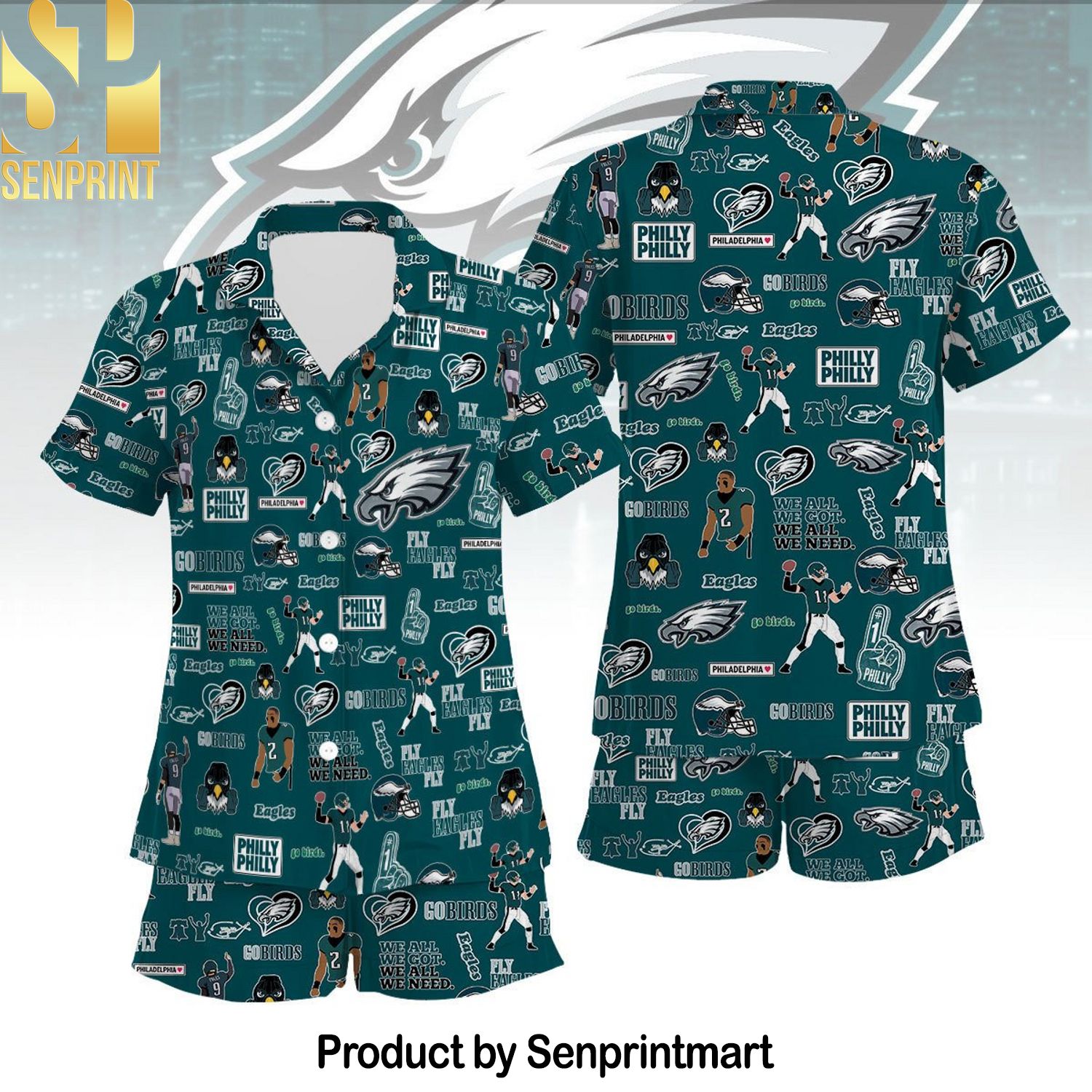 NFL Philadelphia Eagles New Version Pajama Sets