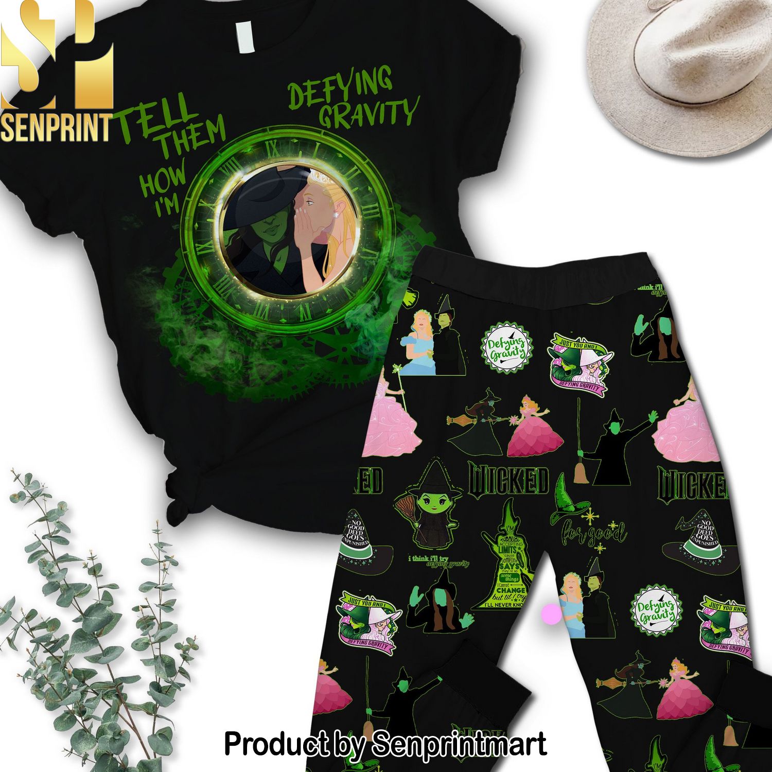 Oz the Great and Powerful Casual Full Print Pajama Sets