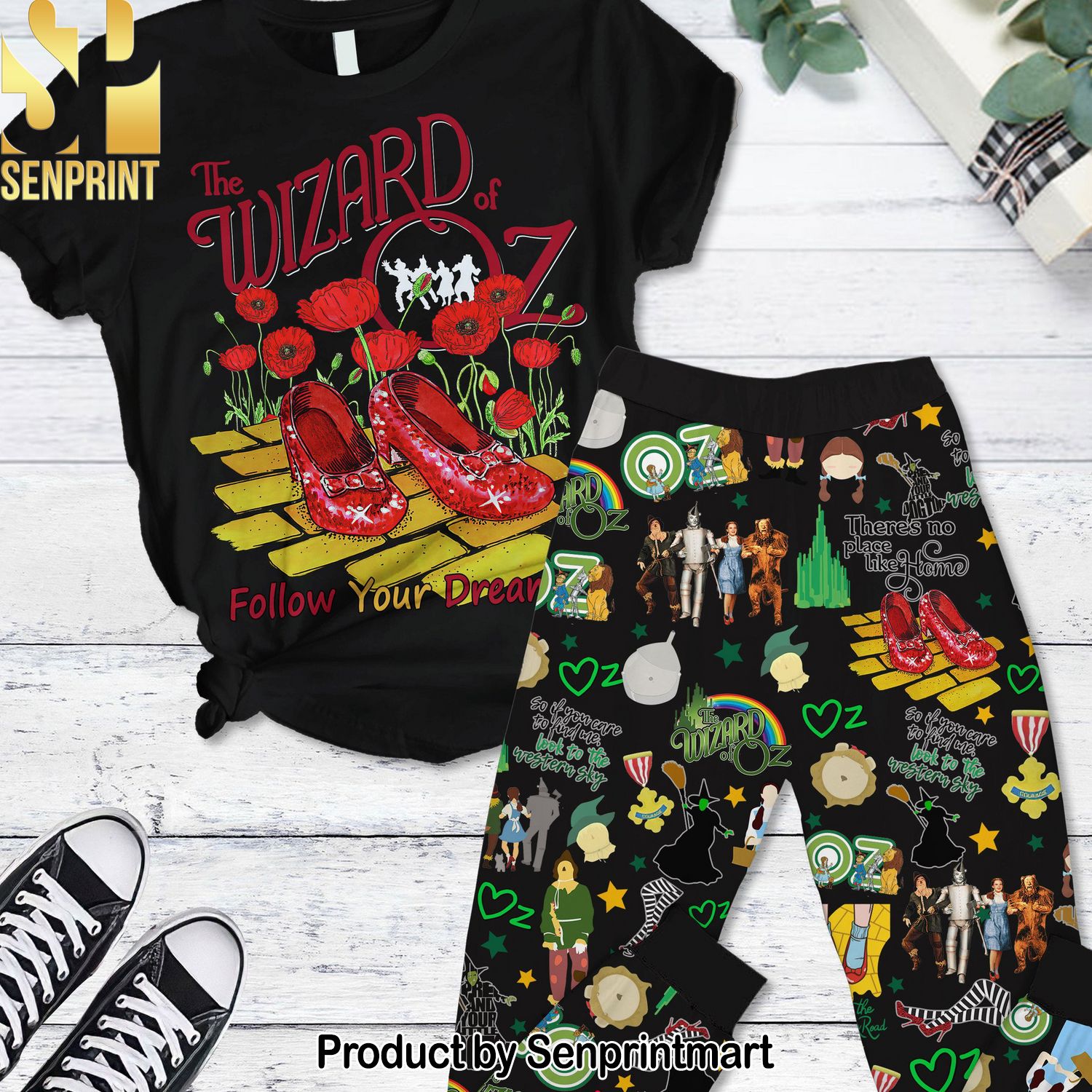 Oz the Great and Powerful Casual Full Printing Pajama Sets