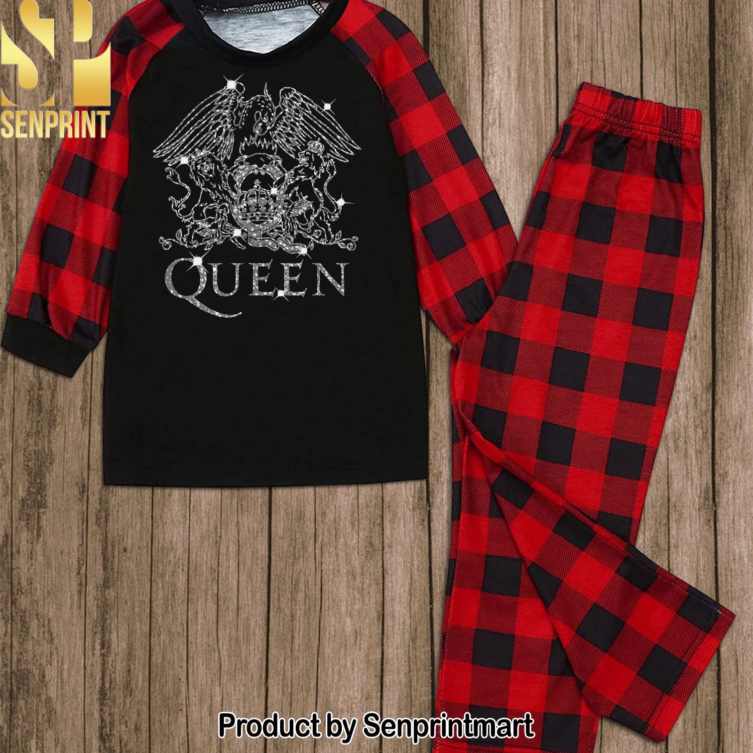 Queen Rock Band Best Combo Full Printing Pajama Sets
