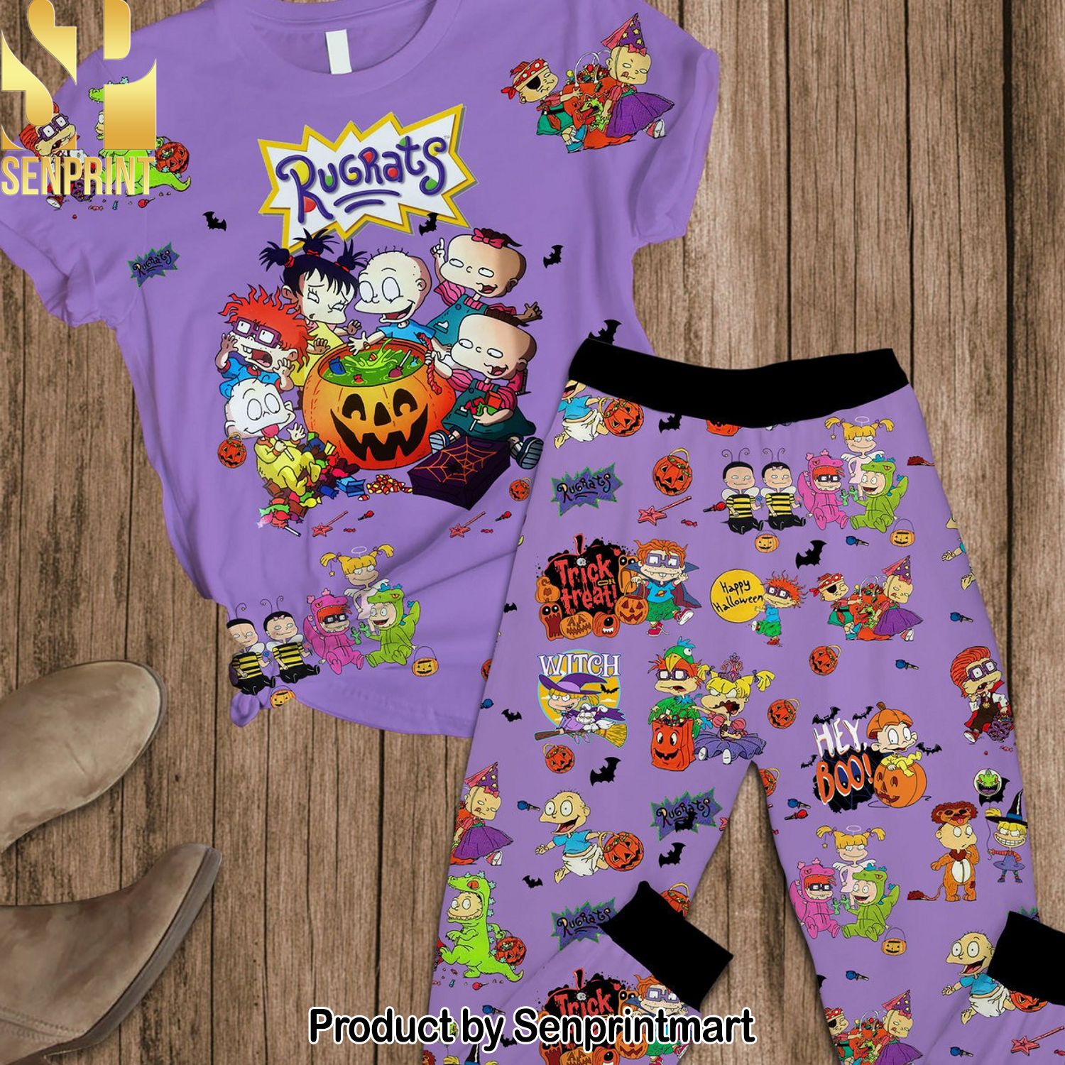 Rugrats New Fashion Full Printed Pajama Sets