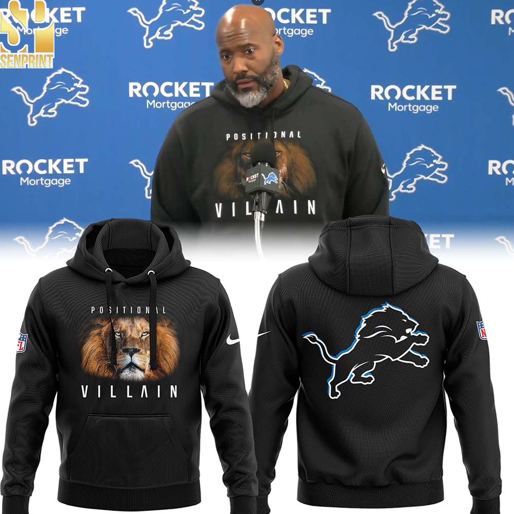 Brad Holmes Positional Villain Detroit Lions shirt and hoodie – SEN4150914