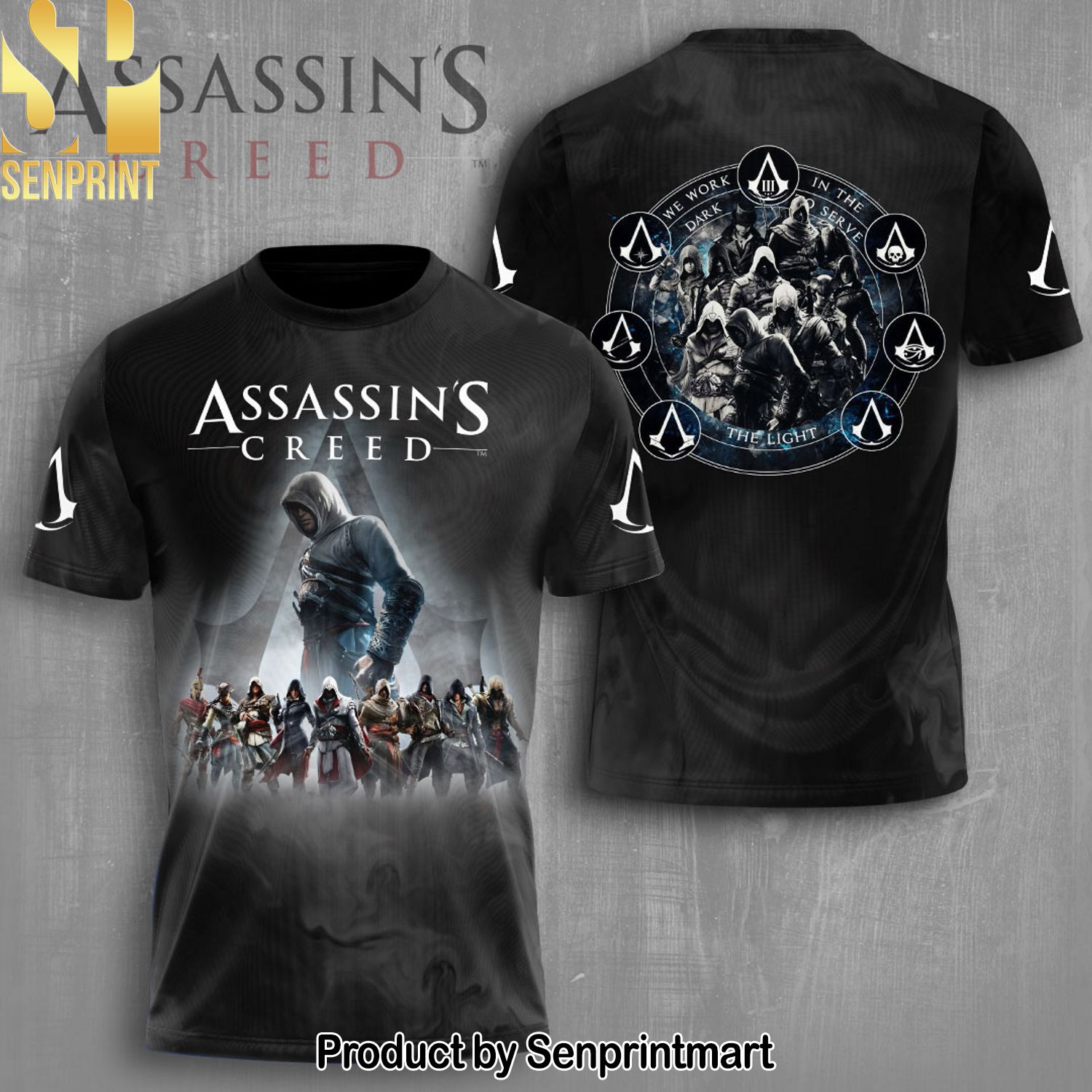 Assassin’s Creed Full Printing Shirt – SEN0227