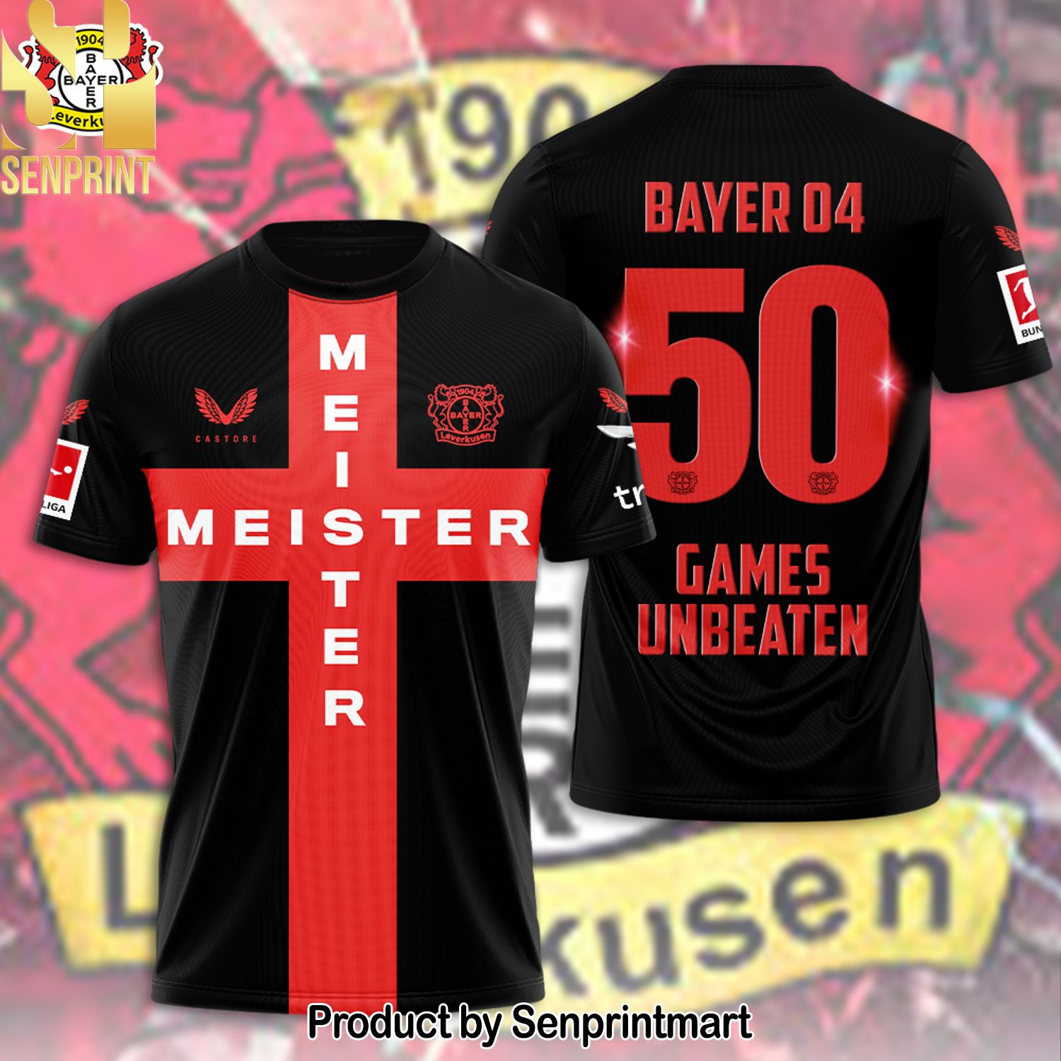 Bayer Leverkusen Full Printing Shirt – SEN0053