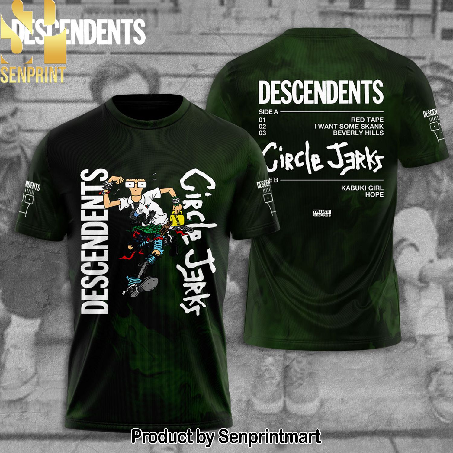 Descendents Full Printing Shirt – SEN0038