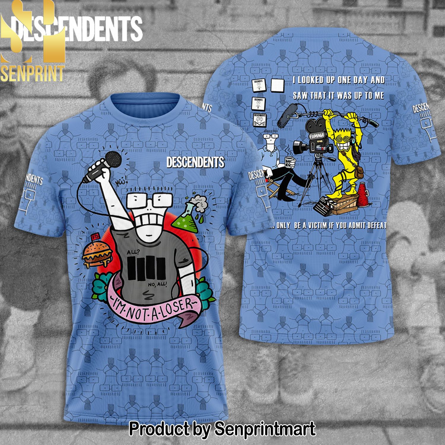 Descendents Full Printing Shirt – SEN0046