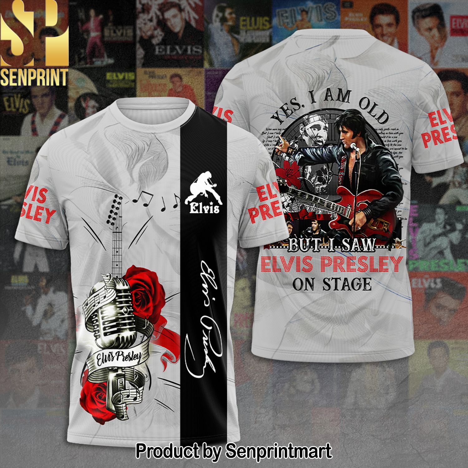 Elvis Presley Full Printing Shirt – SEN0006