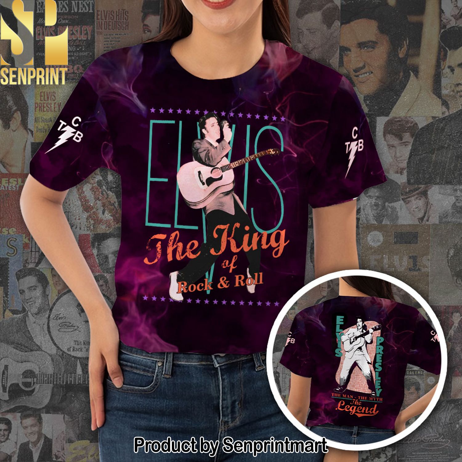 Elvis Presley Full Printing Shirt – SEN0080