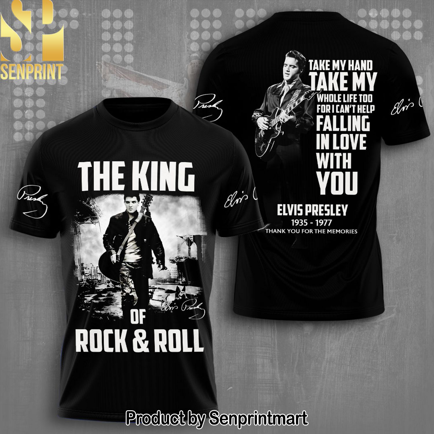 Elvis Presley Full Printing Shirt – SEN0197