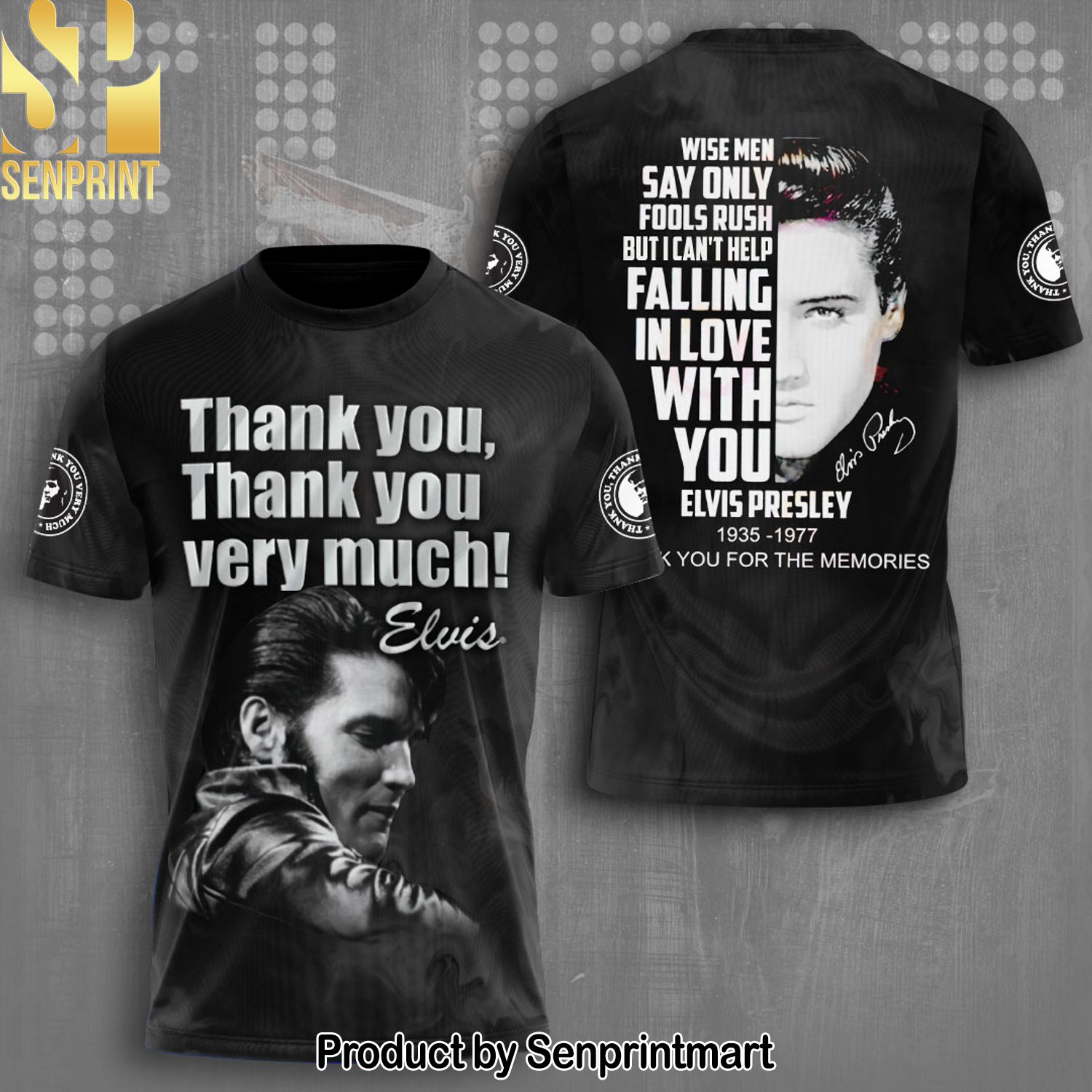 Elvis Presley Full Printing Shirt – SEN0200