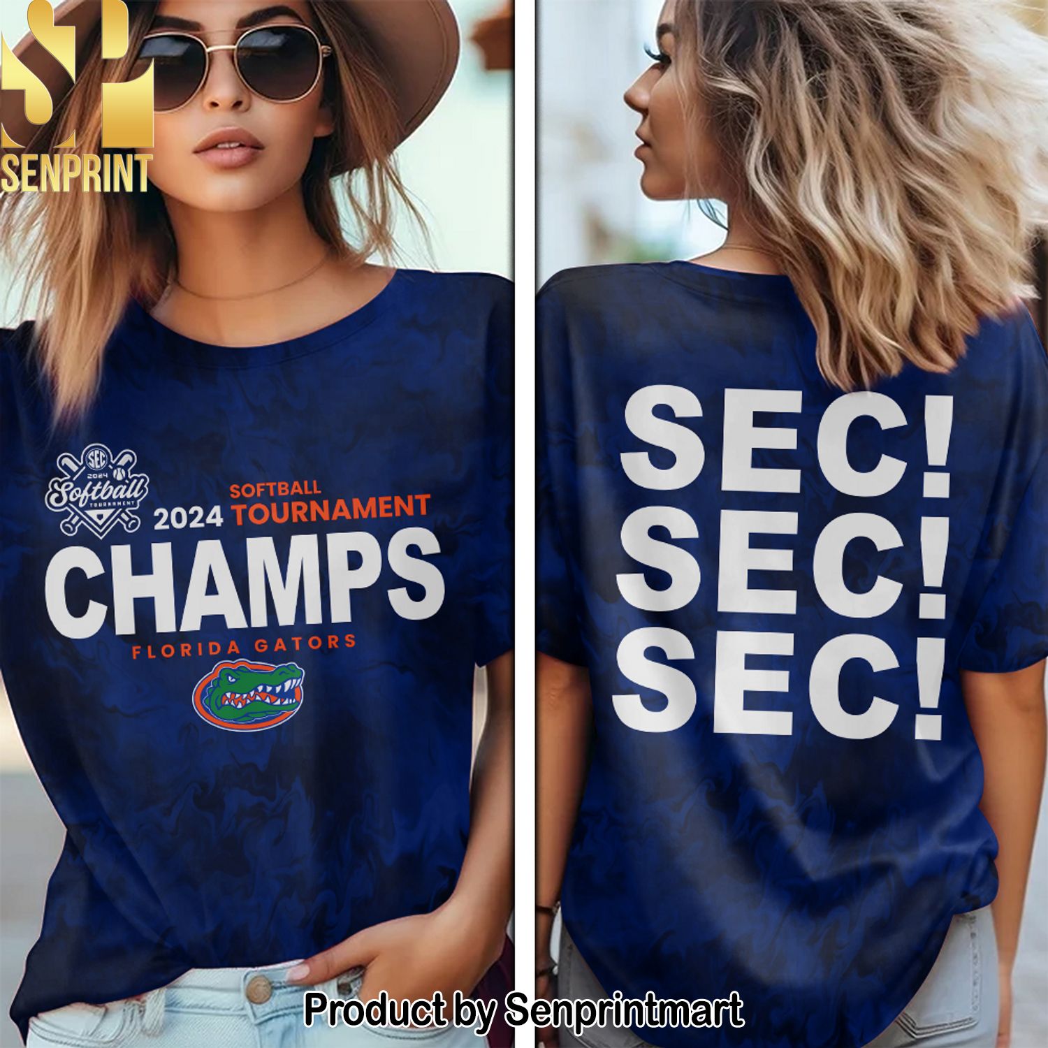 Florida Gators Softball Full Printing Shirt – SEN0034