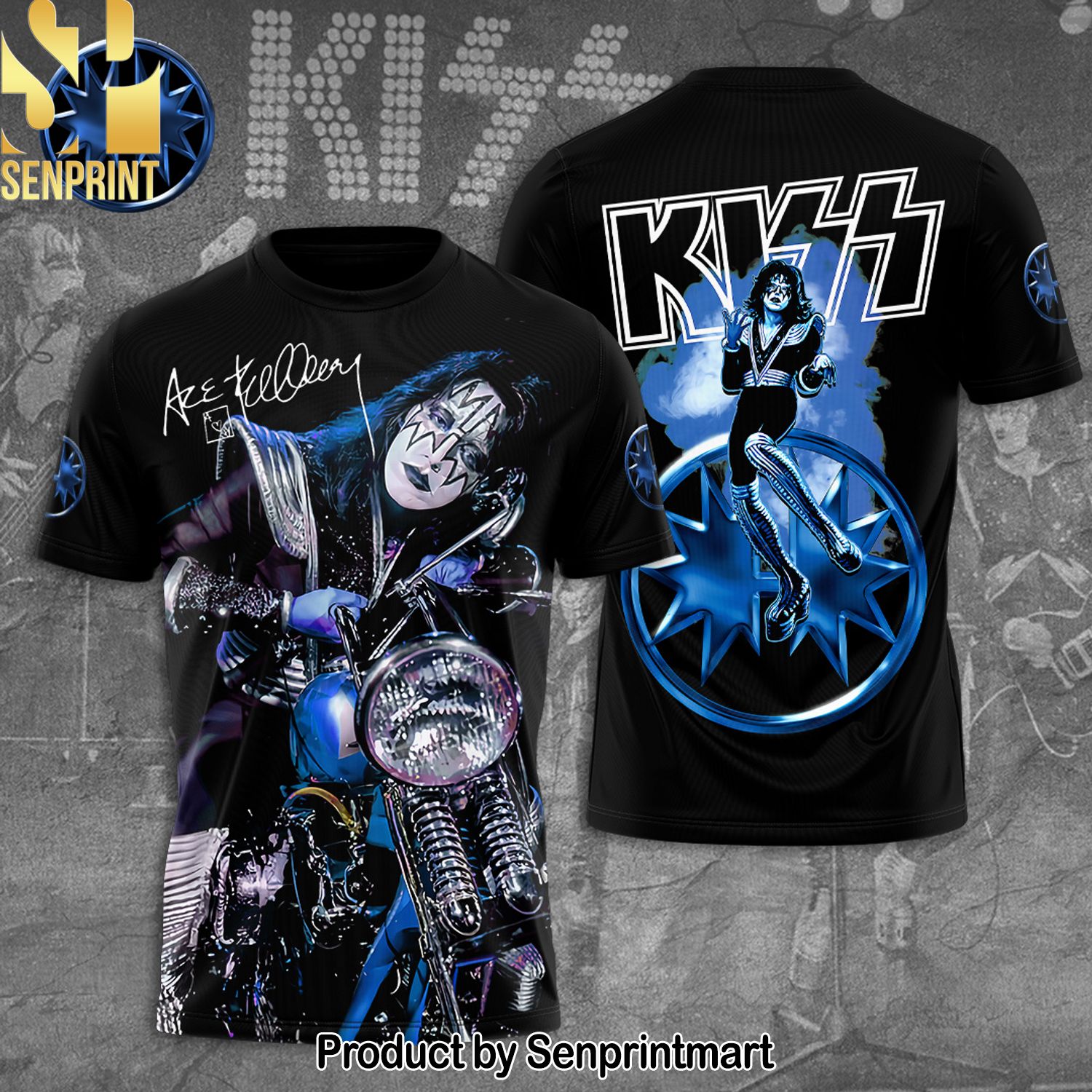 Kiss Band Full Printing Shirt – SEN0137