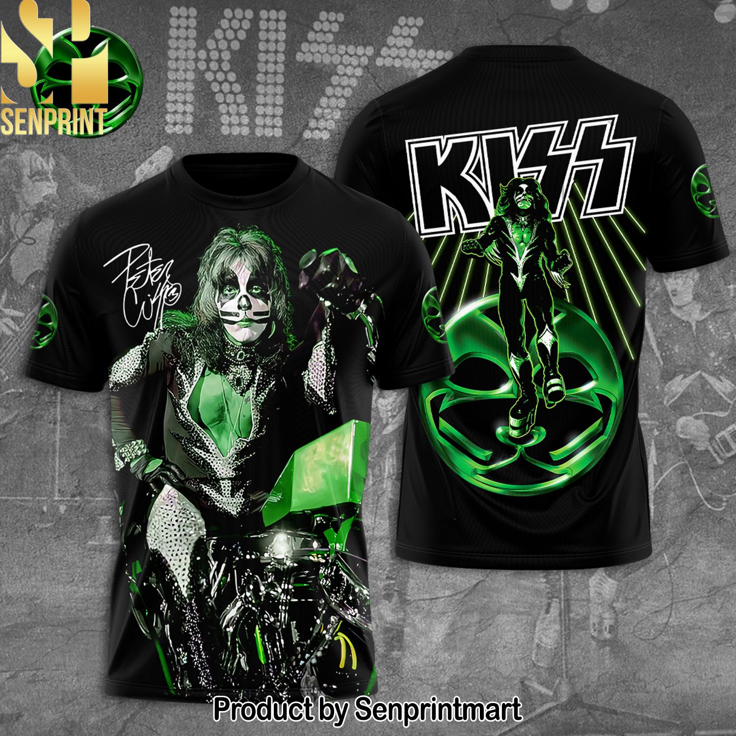 Kiss Band Full Printing Shirt – SEN0138