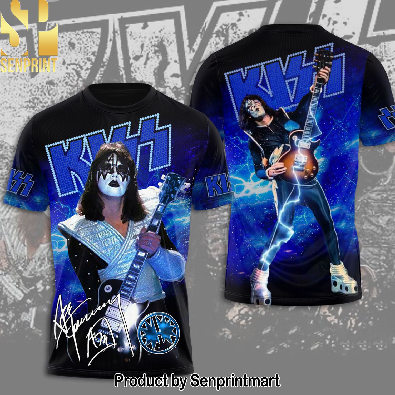 Kiss Band Full Printing Shirt – SEN0180
