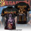 Megadeth Band Full Printing Shirt – SEN0170