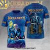 Megadeth Band Full Printing Shirt – SEN0222