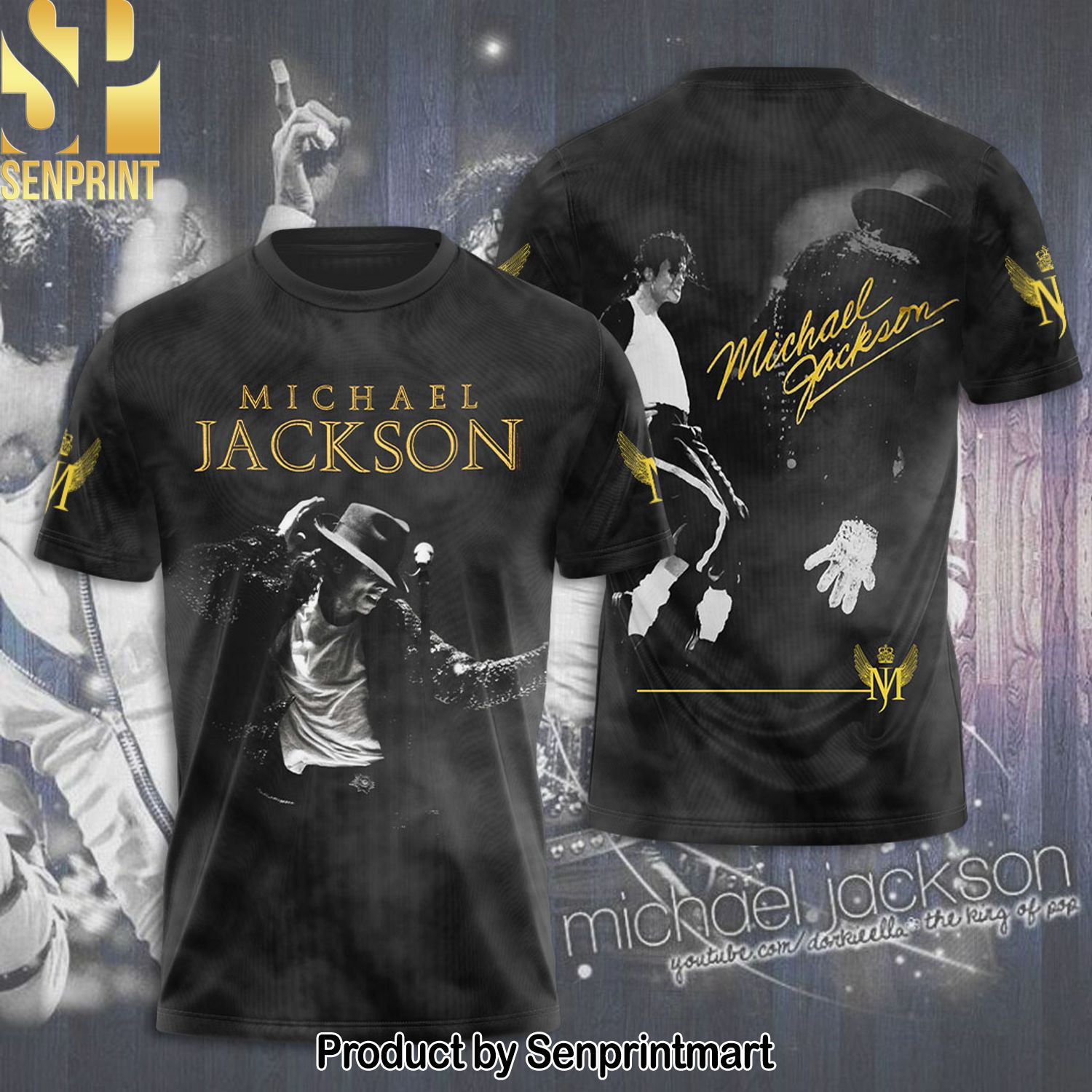 Michael Jackson Full Printing Shirt – SEN0028