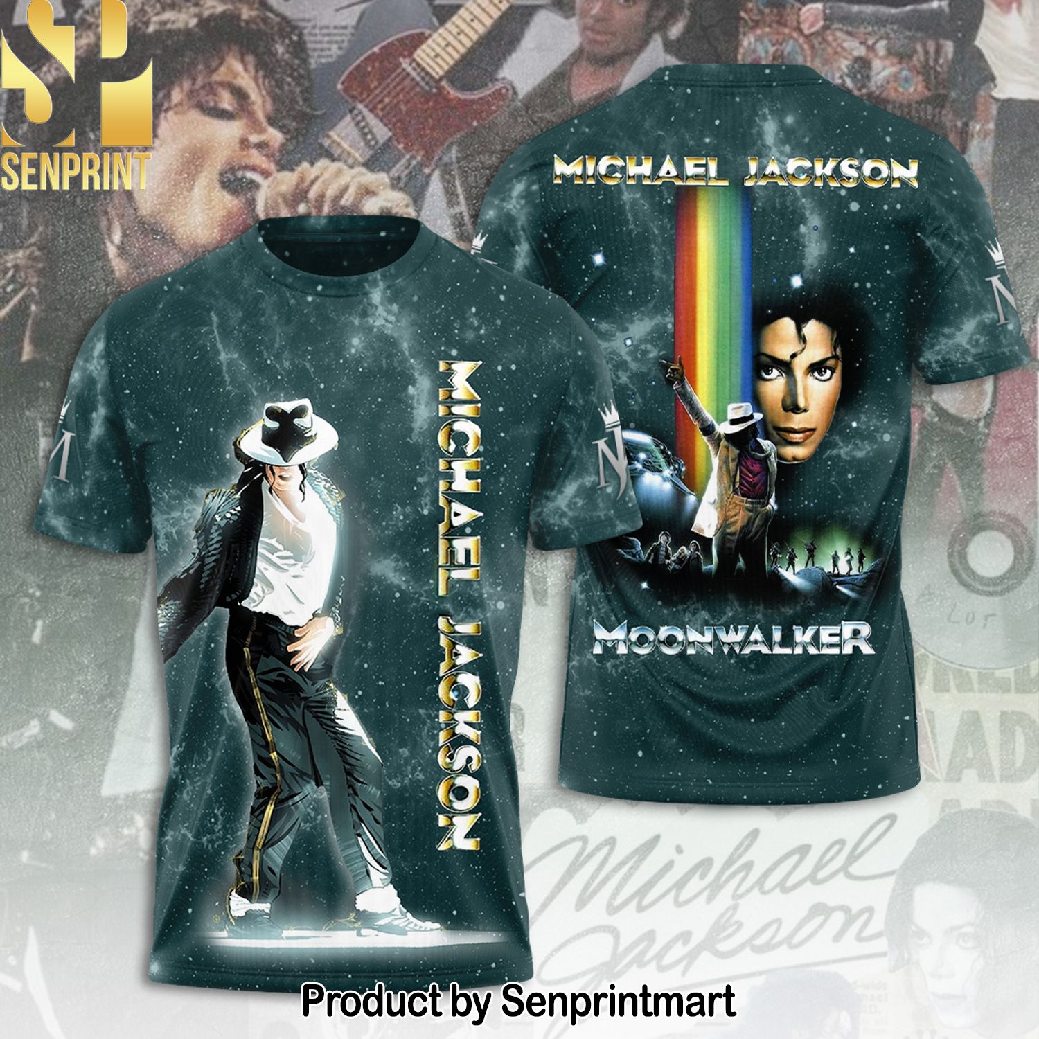 Michael Jackson Full Printing Shirt – SEN0103