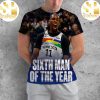 The 2023-24 Kia NBA Sixth Man Of The Year Is Naz Reid Minnesota Timberwolves All Over Print Shirt – SEN43998-2