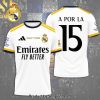Real Madrid CF Full Printing Shirt – SEN0135