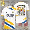 Real Madrid CF Full Printing Shirt – SEN0152