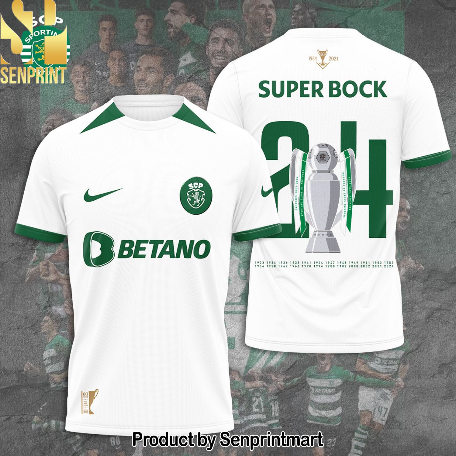 Sporting CP Full Printing Shirt – SEN0025
