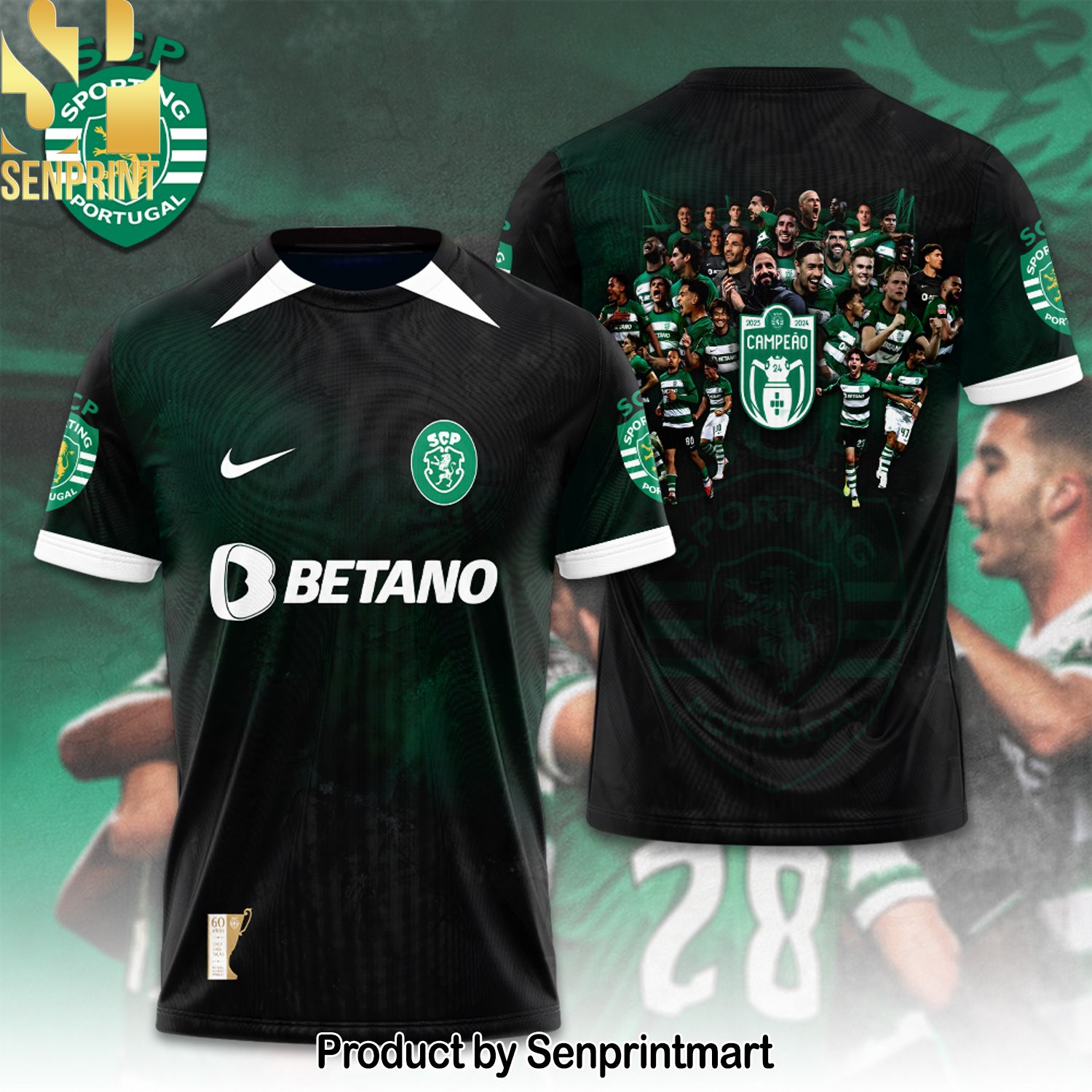 Sporting CP Full Printing Shirt – SEN0078