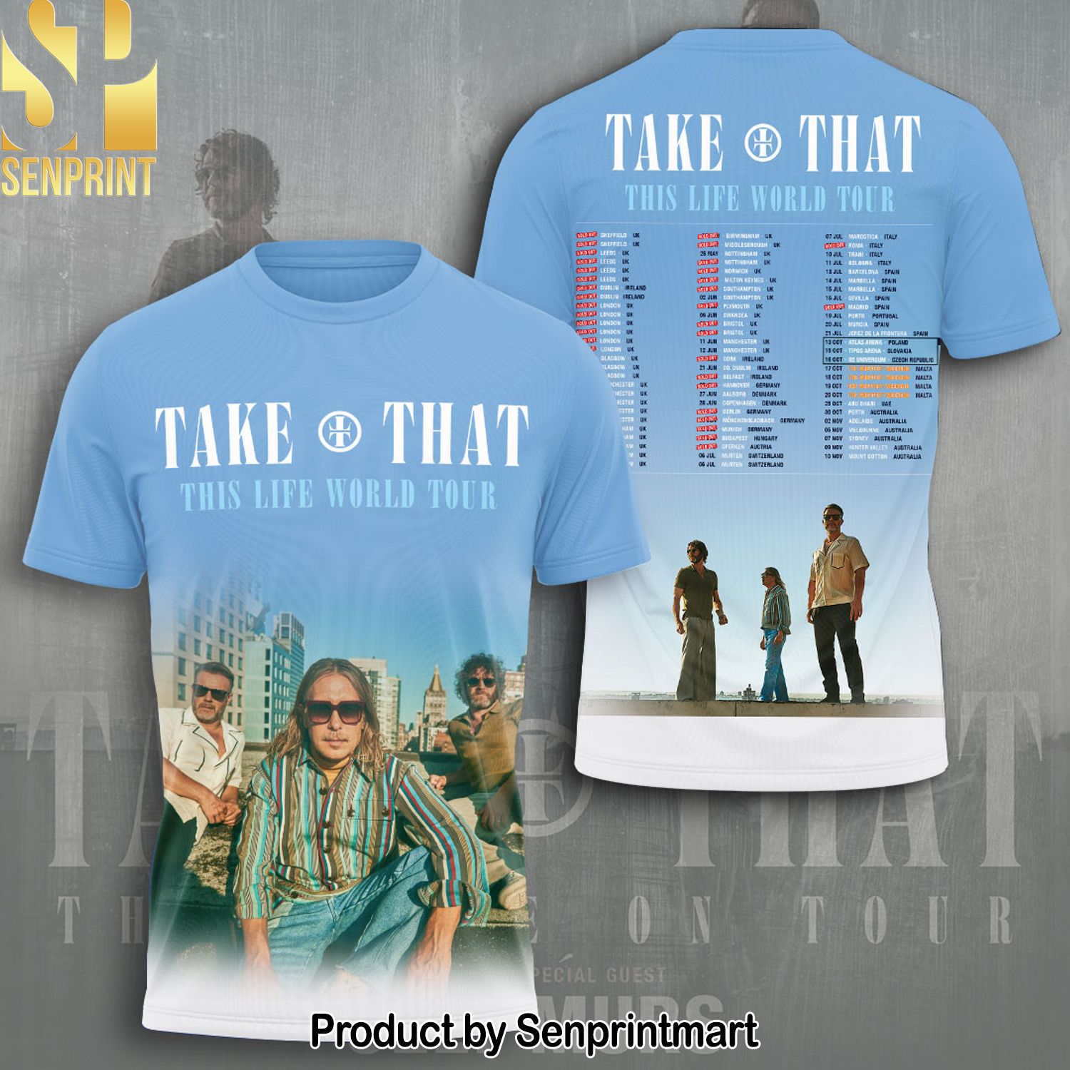 Take That Full Printing Shirt – SEN0043
