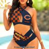 Carolina Panthers Bikini Swimsuit Criss Cross Cutout Bathing Suit – SEN094