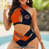 Green Bay Packers Bikini Swimsuit Criss Cross Cutout Bathing Suit – SEN069
