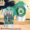 Boston Celtics National Basketball Association Hibiscus Logo All Over Printed Hawaiian Set – SEN0364