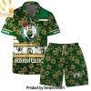 Boston Celtics Team Logo Pattern Tropical Hawaiian Set – SEN0057