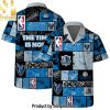 Dallas Mavericks National Basketball Association All Over Printed Hawaiian Set – SEN0159