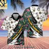 Denver Nuggets Leaves Tropical Pattern Print Hawaiian Set – SEN0191