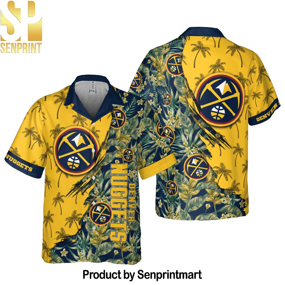 Denver Nuggets National Basketball Association All Over Printed Hawaiian Set – SEN0157