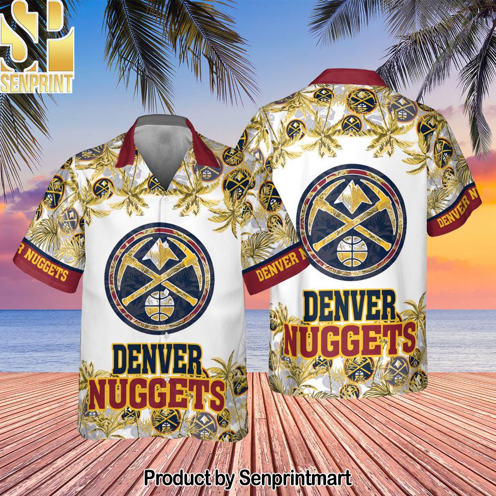 Denver Nuggets National Basketball Association All Over Printed Hawaiian Set – SEN0176