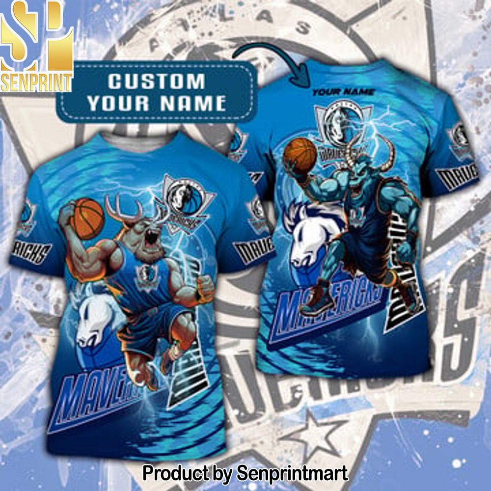 Dallas Mavericks – National Basketball Association 2023 Unisex Custom 3D T-Shirt  – Senprintmart Store 2515