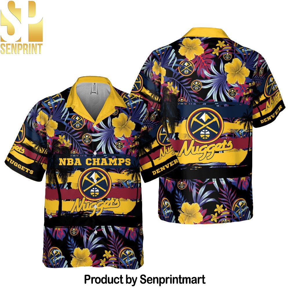 Denver Nuggets National Basketball Association All Over Printed Hawaiian Set – SEN0388