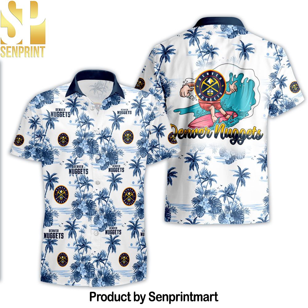 Denver Nuggets National Basketball Association All Over Printed Hawaiian Set – SEN0398