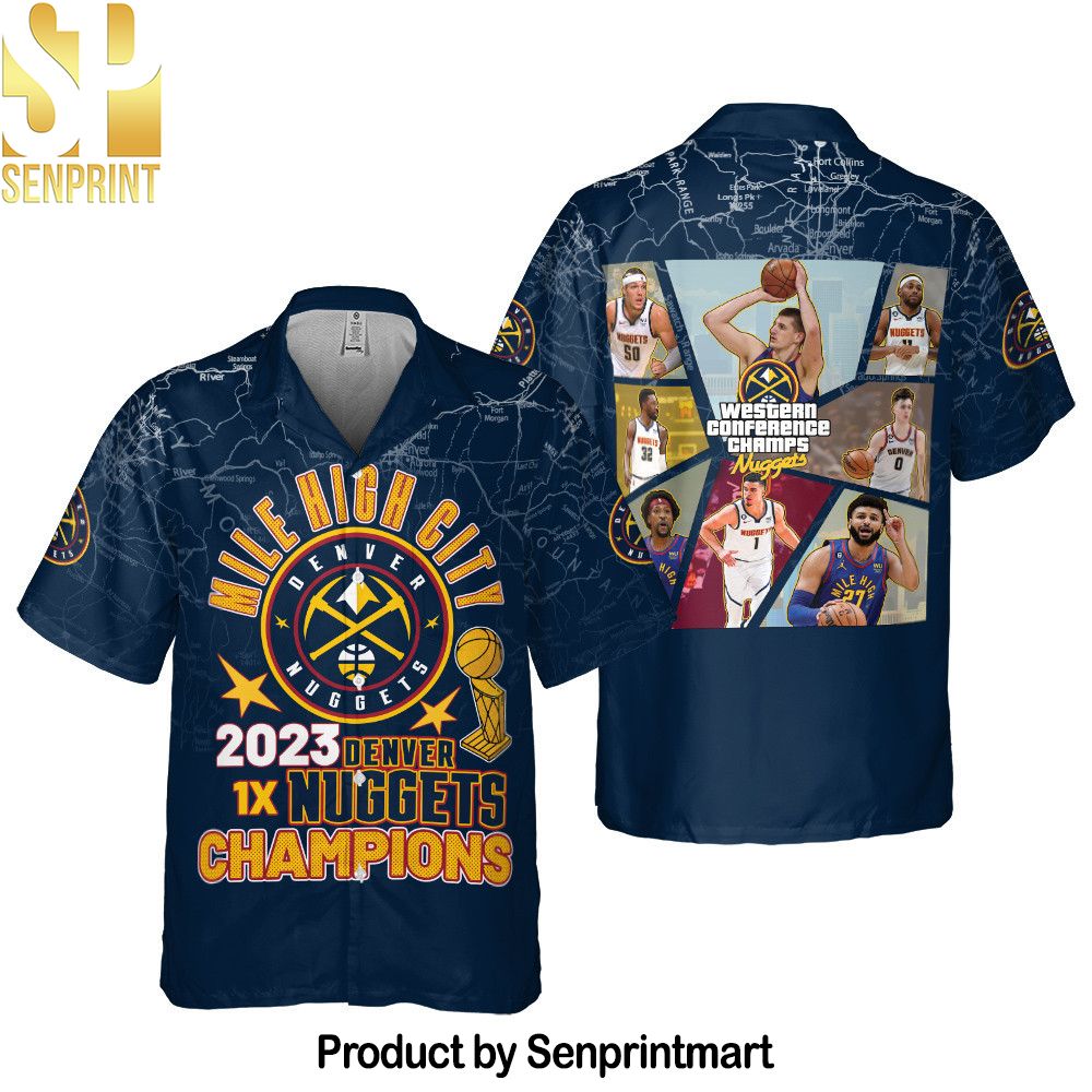 Denver Nuggets NBA Champions Hawaiian Set – SEN0101