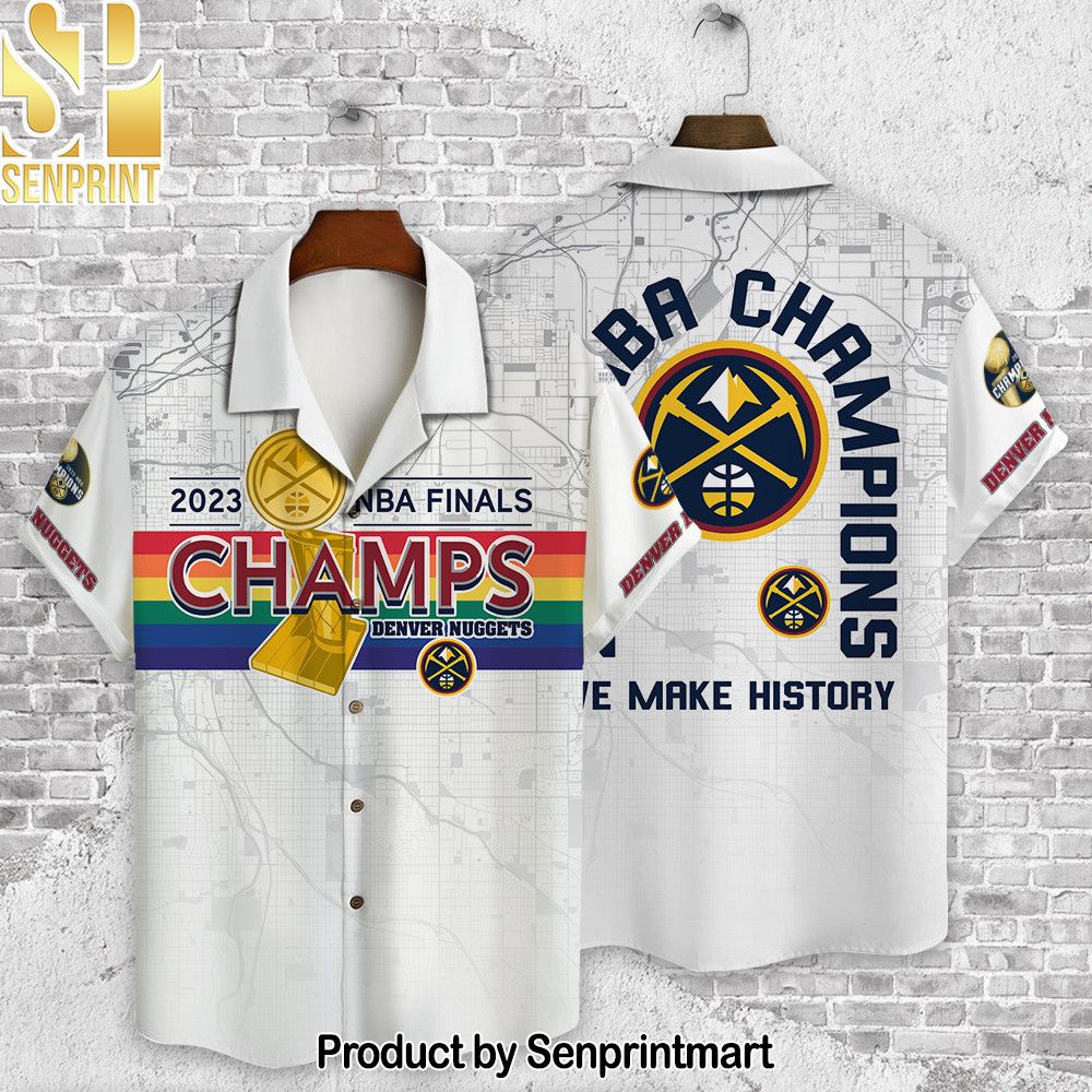 Denver Nuggets The NBA Finals Champions Print D All Over Printed Hawaiian Set – SEN0188